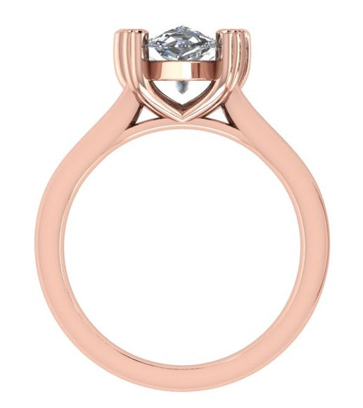 pear ring /טבעת טיפה סוליטר