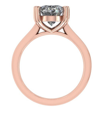 oval ring /טבעת יהלום סוליטר