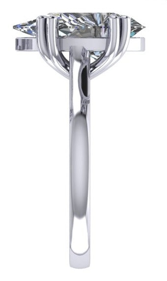 pear ring /טבעת טיפה סוליטר